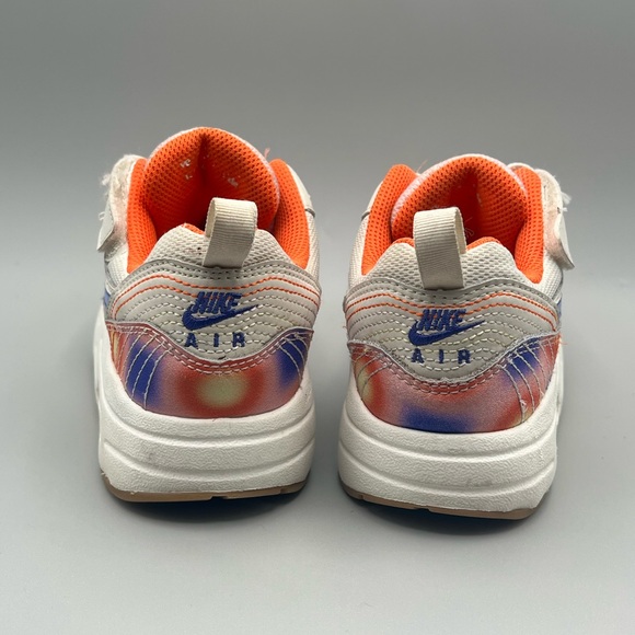 2023 Nike Air Max 1 SE Easy On Tie Dye Athletic Shoes - Kids Toddler Size 13 - Picture 4 of 8